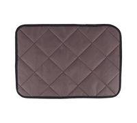 Cpolebev Dog Bed Mat Waterproof, Dog Crate Mat Chew Anti-Slip, Dog Mattress for Outdoor and Travel S