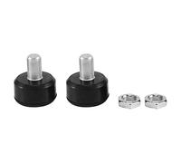 Cpolebev Double Row Roller Skates Four Roller Skates Roller Skates Adjustable Brake Head 85A Rubber Wear- Brake, 2PCS