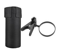 Cpolebev Drum Stick Holder Drumstick Bag Drumstick Container Portable Bag Clamp Clip Stick Holder for Cymbal/Drum/Music Stand
