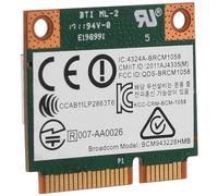 Cpolebev Dual Band 2.4+5G 300M 802.11A/B/G Wifi Bluetooth 4.0 Wireless Half Mini Pci-E Card For Bcm943228Hmb 718451-001