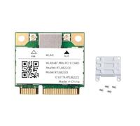 Cpolebev Dual Band Mini Pcie RTL8822CE 1200Mbps WiFi Card Bluetooth 5.1 Wireless Adapter 802.11ac for Laptop/PC Wind 10/11