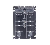 Cpolebev Dual NGFF to Adapter 2 Port M.2 SSD B Key to SATA3.0 6Gbps Converter for 2230 2242 2260 2280 M2 SSD for PC