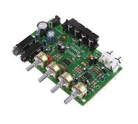 Cpolebev DX0809 Two-Channel Power Amplifier Board 60W Hi-Fi Stereo Audio Power Amplifier Volume Tone Control Board Kit
