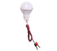 Cpolebev E27 12W LED Emergency Light Bulb Camping Hunting Outdoor Lamps Light DC 12V