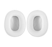 Cpolebev Ear Cushions Memory Foam Earpads Cover Replacement Ear Pads for M50X Fits M40X M30X M20 White