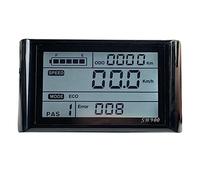 Cpolebev Ebike SW900 Electric Bicycle Speed Meter SM Plug Record Instrument Control/Setting 24-72V