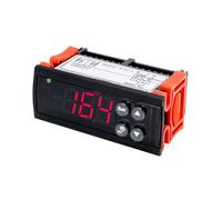 Cpolebev ECS6011/ECS16 Intelligent Temperature Control Regulator Freezer Thermostat As Shown ABS Suitable for Greenhouses and Cold Storage Electric Control Boxes