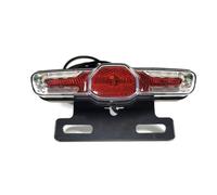 Cpolebev Electric Bicycle Tail Light Compatible with 12-80V Brake Light for Brightening(6Pin)