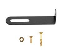 Cpolebev Electric Guitar Support Parts Scratchplate Bracket with Nut Gold Screws for LP Guitar Pickguard