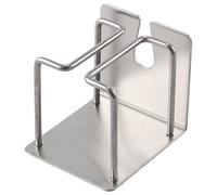 Cpolebev Electric Shaver Holder Wall-Mounted Self-Adhesive Stainless Steel Shaver Holder Wall-Mounted Bathroom Shaver Holder