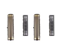 Cpolebev Electric Shavers Blades Golden Foil Knife Net and Cutter Head Suitable for KM-2026 KM-2028 Floating