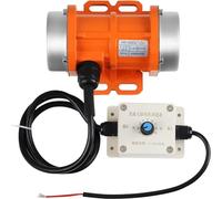 Cpolebev Electric Vibrator Concrete Vibrator for Salt & Sand Spreader and Concrete Mixer 4000Rpm 60W DC12V Aluminum Alloy Case Concrete Vibrator