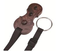 Cpolebev End-Pin Stopper,Non-Skid Double Bass End Pin Holder,Wooden Double Bass Spike Floor Protector, Anti-Slip Anchor Rest Easy to Use
