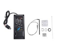 Cpolebev EQ-505 Guitar Saddle Pickup 3 Bands EQ Equalizer Left Hand Acoustic Guitar Preamp System Equalizer Piezo