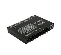 Cpolebev EQ-819 Car Equalizer Multifunctional Car Equalizer Multifunctional Car Audio EQ Tuning Crossover Amplifier Parametric Equalizer Car Audio Equalizer