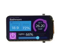 Cpolebev Esp32-C6 1.47-Inch Lcd Screen Development Board Wifi 6 Bluetooth 5 Onboard Rgb Color Led Type-C Interface