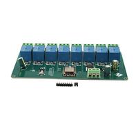 Cpolebev ESP8266 WiFi 8 Channel Relay Module ESP-12F Development Board Power Supply 5V/7-28V Wireless WiFi Module
