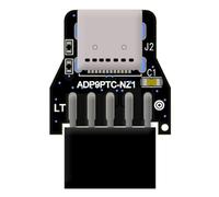 Cpolebev Expansion Card Module USB2.0 Front 9PIN to TYPE-C Adapter 20 to 9 Pin Expansion Card USB2.0 9PIN to TYPE-C Female A