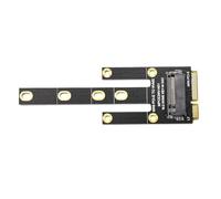 Cpolebev Expansion Card MPCIE to KEY-M Expansion Slot MINIPCI-E to NVME M2 Adapter Card WIFI Interface to M.2 Disk