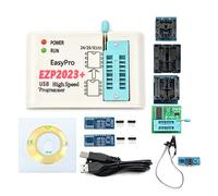 Cpolebev EZP2023+ High-Speed SPI FLASH Programmer Programmer Plastic Programmer Support 24/25/93/95 EEPROM Bios 25T80 Burning Offline Copy