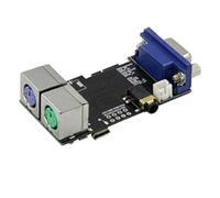 Cpolebev FabGL VGA32 VGA ESP32 PSRAM Module V1.4 Controller PS/2 Mouse Keyboard Graphics Library Game ANSI/VT Terminal Circuits