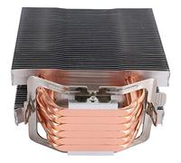 Cpolebev Fanless CPU Cooler 12Cm Fan 6 Copper Heatpipes Fanless Cooling Radiator for LGA 1150/1151/1155/1156/775 AMD