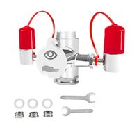 Cpolebev Faucet Mounted Eyewash Station with Cover,Reliable First-AID Emergency Eye Wash Unit for Sink Attachment for Lab,Factory