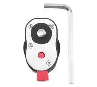 Cpolebev Field Monitor Quick Release Plate for LCD Monitor Magic Arm LED light Camera Camcorder Rig with 1/4-inch Screw Hole