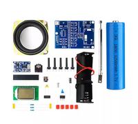 Cpolebev FM Radio Receiver Electronic Welding Kit LCD Display DIY Electronic for Self Assembly and Soldering Practice Accessories A-Kit