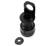 Cpolebev Folding Bike Quick Release Pedal Holder for Buckle Mks Pedal Portable Frame Mounting Fixing Adapter,Black