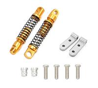 Cpolebev for D12 RC Car Metal Rear Damper with Mount Fixed Seat Upgrades Parts Accessories,3