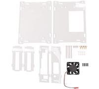 Cpolebev For Nano B01 A02 2GB Acrylic Case Development Board Universal Protective Shell with Cooling Fan