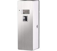 Cpolebev Free Standing Wall-Mounted Home Odor Neutralizing Automatic Air Freshener Fragrance Aerosol Dispenser Silver