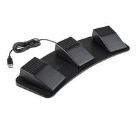 Cpolebev FS23-PM USB Triple Foot Switch Multifunctional Customized Foot Pedal Mechanical Switch for Image Acquisition Music Game