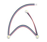 Cpolebev Fully Assembled Led for 2.4 Stealthburner with 3 RGBW Mini Button Led U4LD