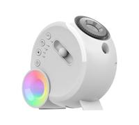 Cpolebev Galaxy Star Projector with RGB Night Light & Bluetooth Speaker USB LED Moon Lamp 13 slides for Bedroom Gaming Room Kids