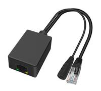 Cpolebev Gigabit PoE Injector PoE Converter 24V Passive PoE to 48V PoE 12-24V DC Convert to 48V 802.3af PoE for CCTV Camera