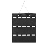Cpolebev Glasses Organizer Sunglasses Organizer Storage Hanging Bag Sunglasses Eyeglasses Display Wall Mount Organizer 15 Slot Eyewear Holder Grey