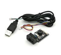 Cpolebev GM65 USB Wired Barcode Scanner 1D 2D Bar Code Reader QR Code Reader Module CMOS Buzzer for Reminding with Cable UART