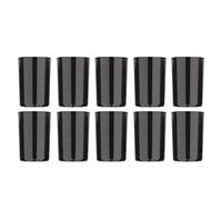 Cpolebev Golf Iron Rubber Sleeve Black .355 Diameter Golf Iron Rubber Sleeve Golf Iron Rubber Sleeve Height 19mm Plastic Golf Iron Rubber Sleeve