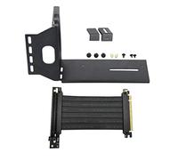 Cpolebev GPU Stand Image Card Vertical Holder with PCI Express Extension Cable Fixed GPU PCI-E Built-in Vertical Bracket