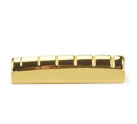 Cpolebev Guitar Brass nut for acoustic or,Gold