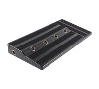 Cpolebev Guitar Effects Pedal Board Sturdy Guitar Pedalboard Case with Sticking Tape Guitar Pedals Replacement Parts