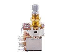 Cpolebev Guitar Pots 500K Short Split Shaft Audio Taper Push/Pull Potentiometer