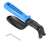 Cpolebev Handheld Portable Double Sheet Metal Deburring Tool with Guard 1-12Mm Cutting Blades,Professional Burr Trimming Cutter Blade