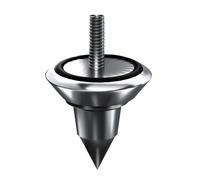 Cpolebev HIFI Audio Speaker Amplifier Shock Absorbing Foot Cone Feet Base Nail Isolation Spikes Stand Pad,1PCS M6 Foot Nail Easy Install Easy to Use