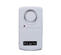 Cpolebev High Sensitive Vibration Detector Earthquake Alarms with LED Lighting Door Home Wireless Electric Car Alarm