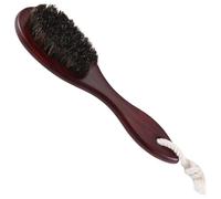 Cpolebev Horse Hair Wave Hair Beard Brush Hair Comb Wooden Handle Large Curved Comb Men Natural Hair Combs Hair Styling Tools