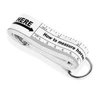 Cpolebev Horse Height Weight Tape Horse Measuring Tape PVC Horse Measuring Stick Livestock Body Measuring Tool, 8.2 Feet Long