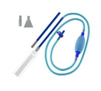 Cpolebev Hot Tub Vacuum Spa Vac Manual Cordless Spa Vacuum Cleaner Inflatable Hot Tub with 10FT Handheld Flexible Hose 3 Heads